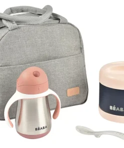 Outlet Set Repas On The Go Old Pink Sacs Isotherme Bébé