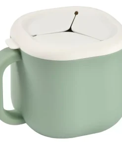 Sale Snack Box Silicone Sage Green Goûter Sain