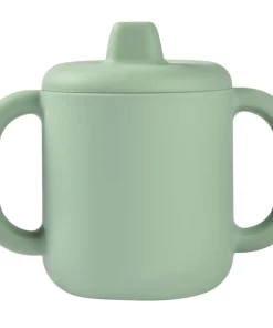 Outlet Tasse D'Apprentissage Silicone Sage Green Goûter Sain