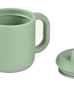 Outlet Tasse D'Apprentissage Silicone Sage Green Goûter Sain