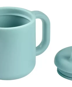 Discount Tasse D'Apprentissage Silicone Blue Couverts, Vaisselle Et Bavoirs