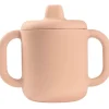 Clearance Tasse D'Apprentissage Silicone Pink Couverts, Vaisselle Et Bavoirs