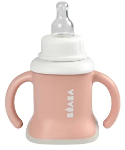 Best Tasse Evoluclip 3 En 1 Old Pink Couverts, Vaisselle Et Bavoirs
