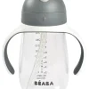 Outlet Tasse Paille 300 Ml Mineral Grey Couverts, Vaisselle Et Bavoirs