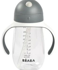 Outlet Tasse Paille 300 Ml Mineral Grey Couverts, Vaisselle Et Bavoirs