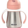 Clearance Tasse Paille Inox 250 Ml Old Pink Couverts, Vaisselle Et Bavoirs